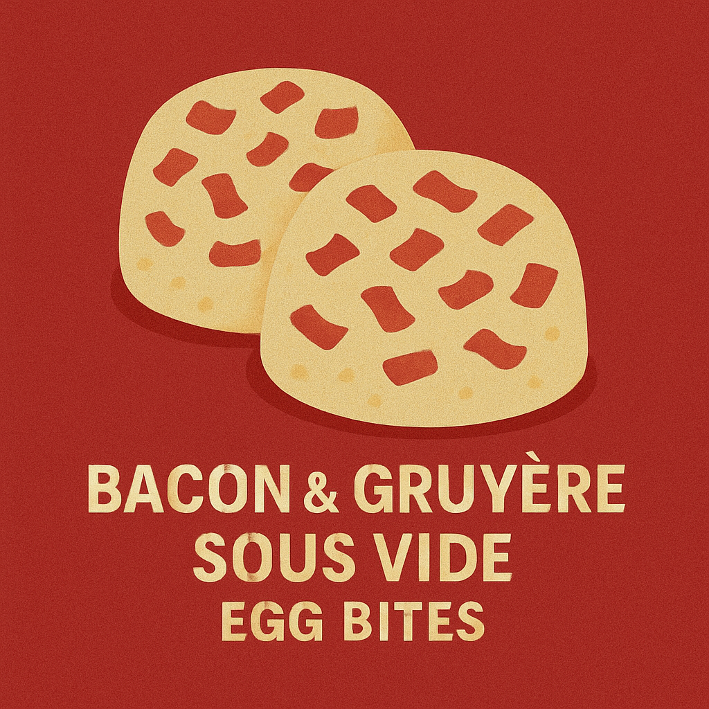 Bacon & Gruyère Sous Vide Egg Bites