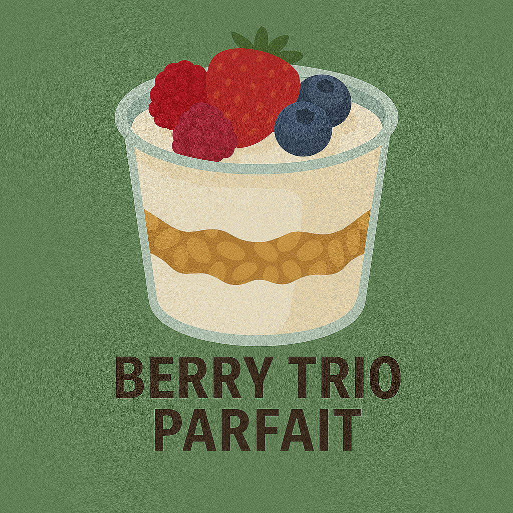 Berry Trio Parfait
