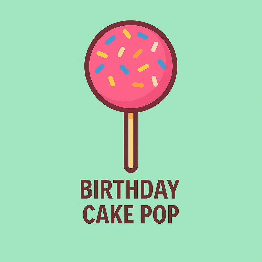 Birthday Cake Pop