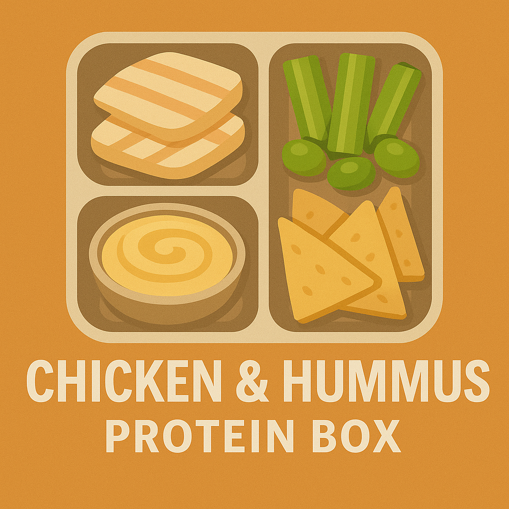 Chicken & Hummus Protein Box