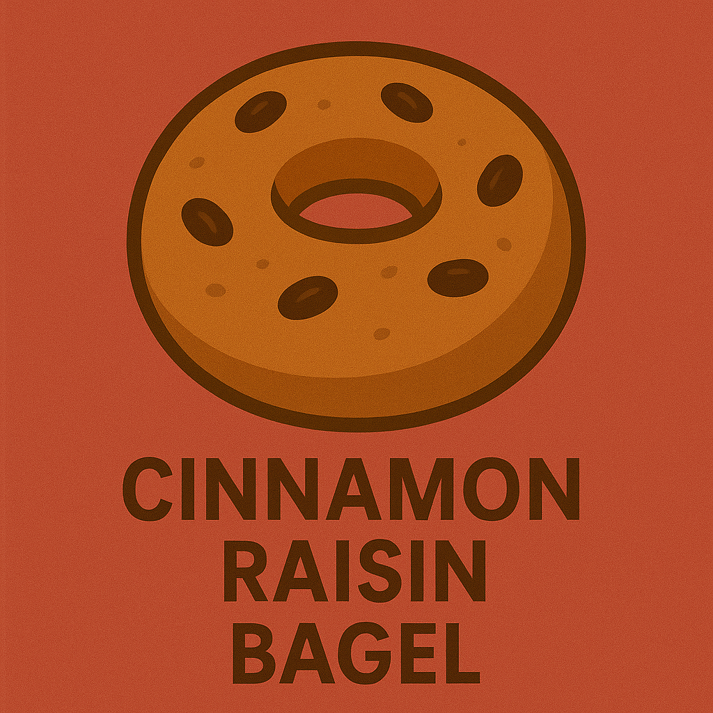 Cinnamon Raisin Bagel