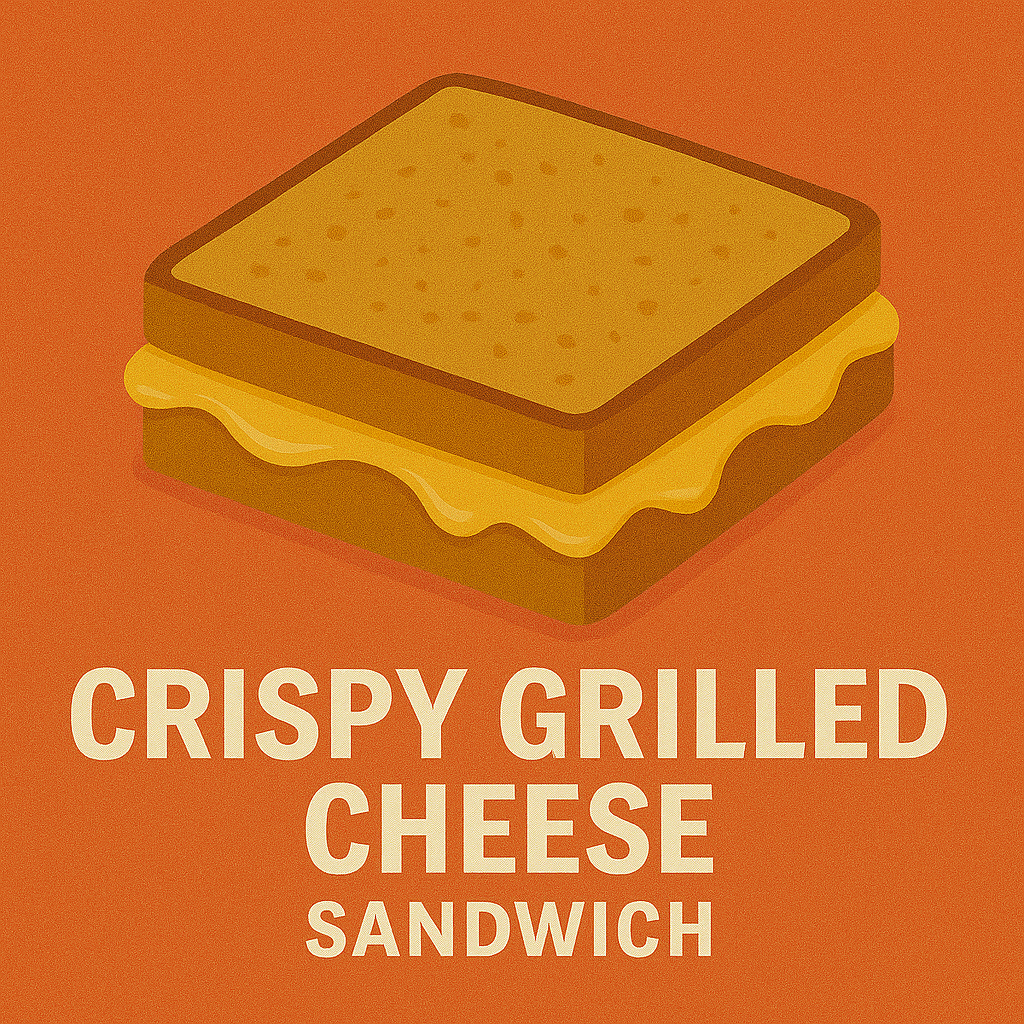 Crispy Grilled Cheese Sandwich