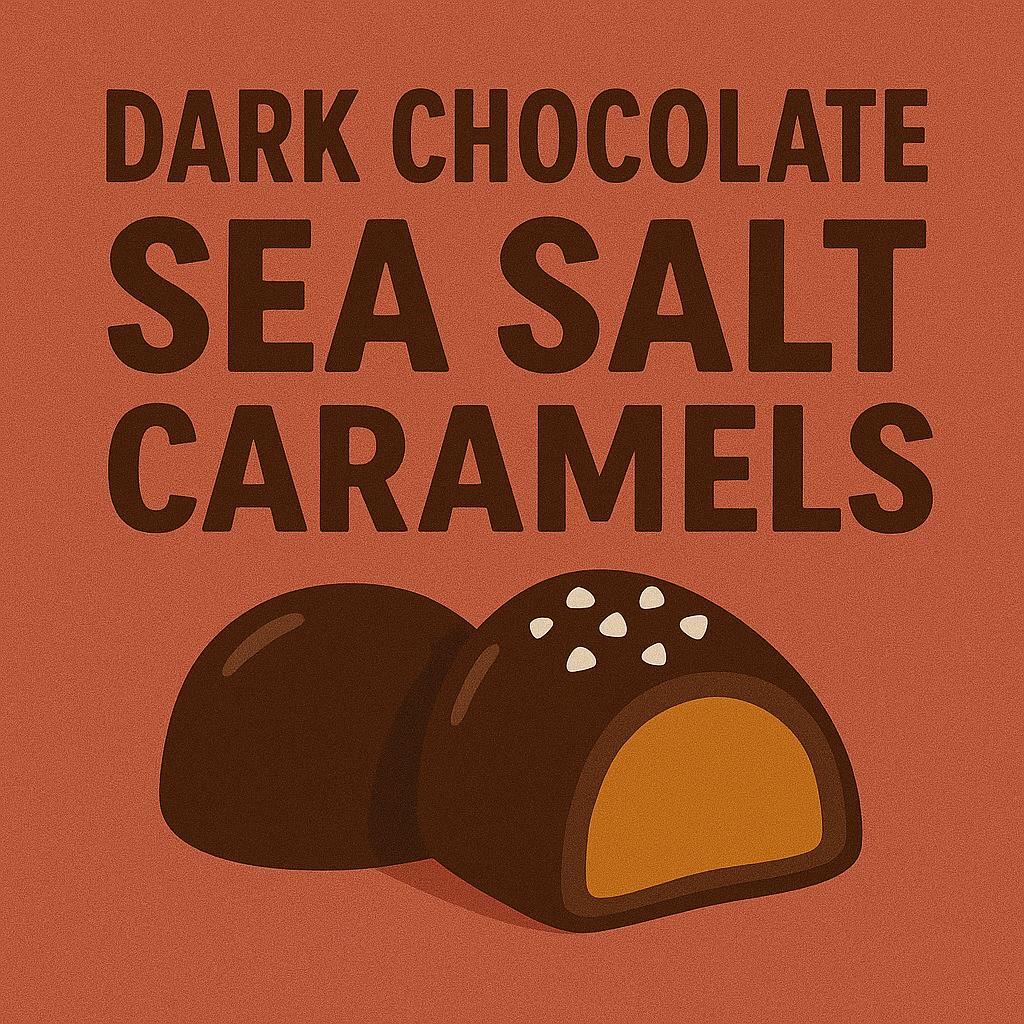 Dark Chocolate Sea Salt Caramels