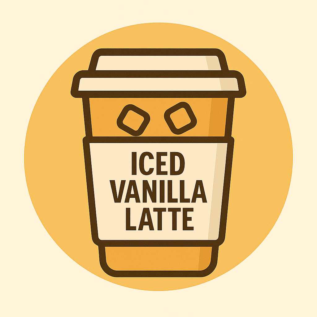 Iced Vanilla Latte