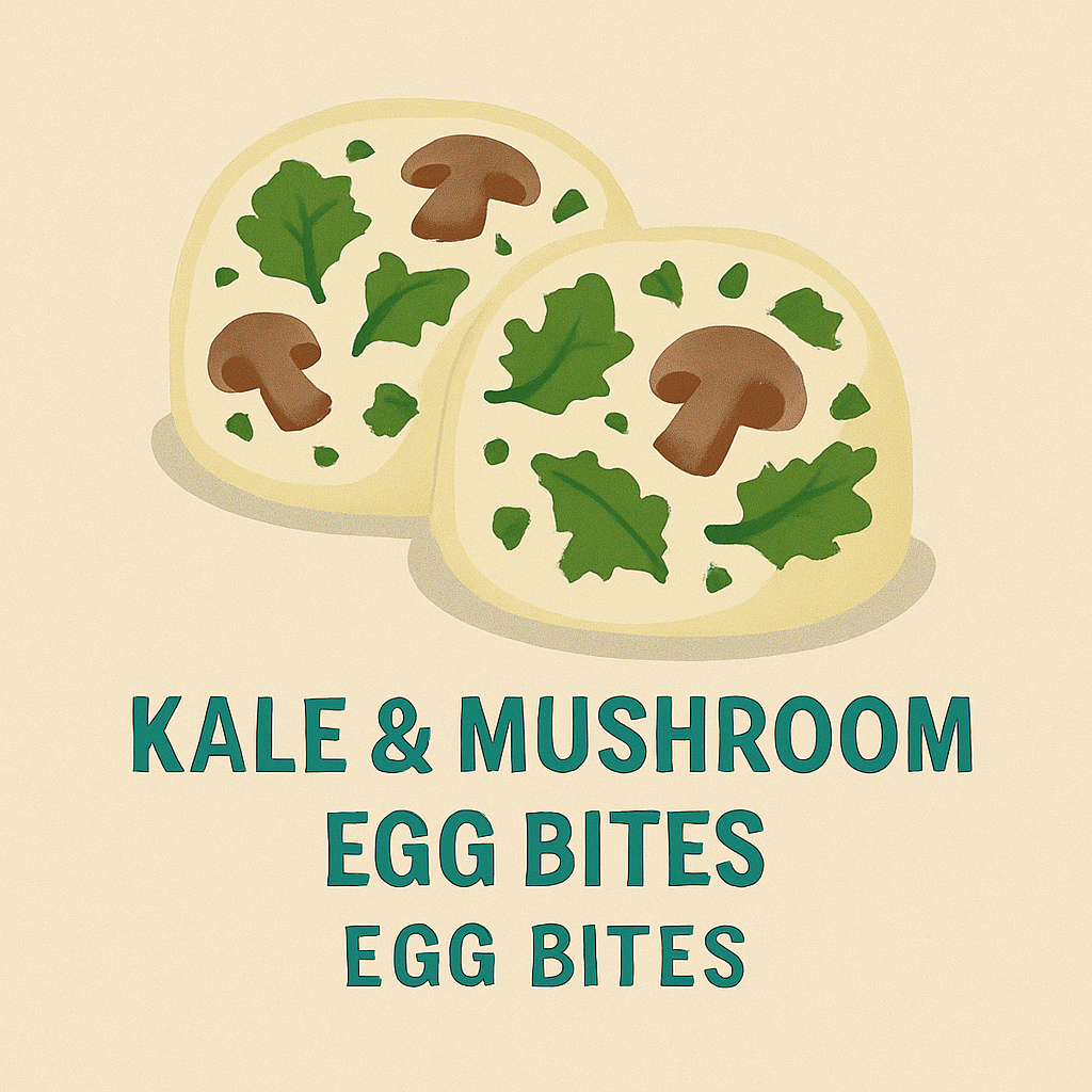 Kale & Mushroom Egg Bites