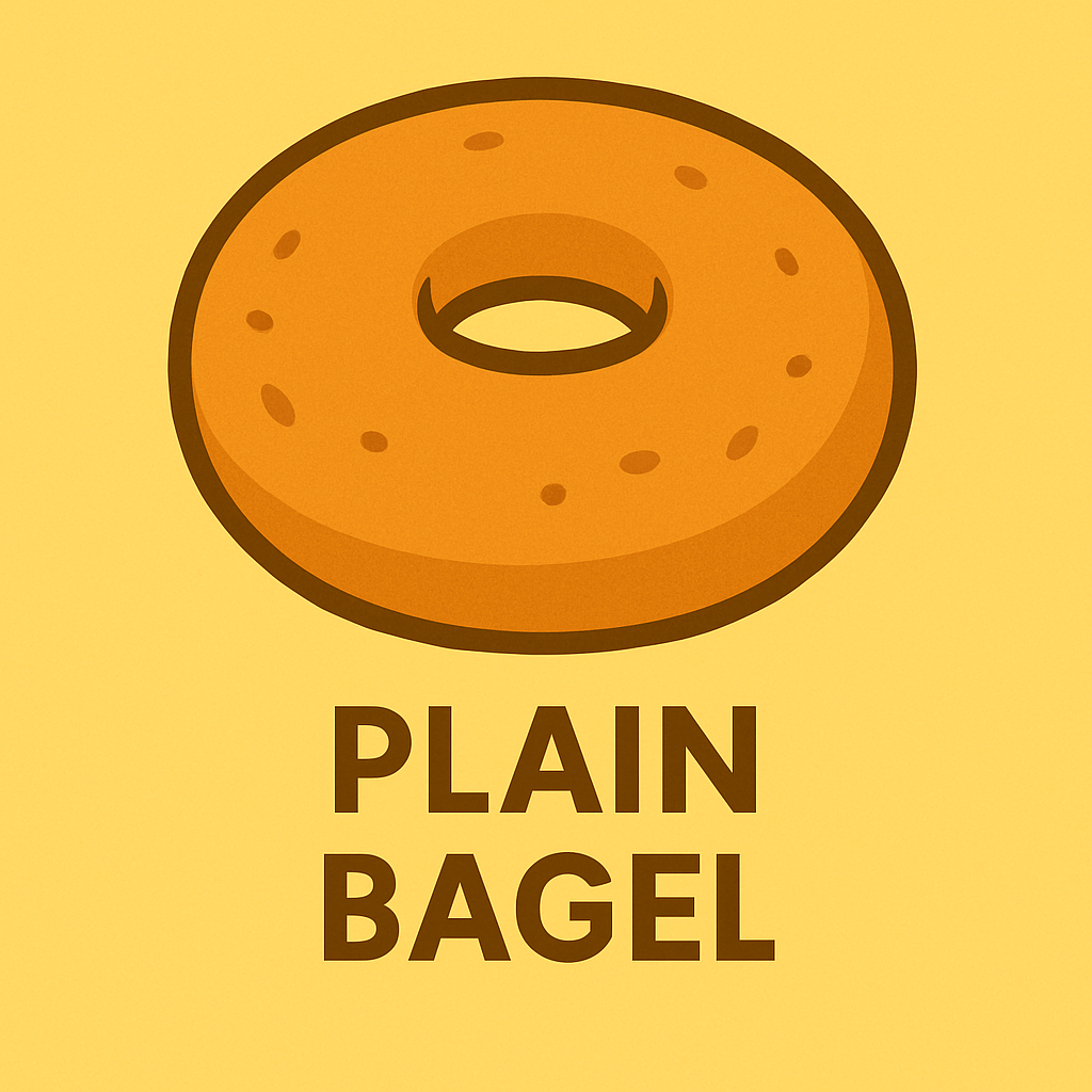Plain Bagel